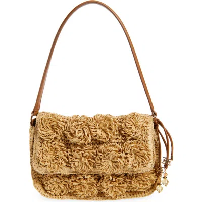 Sam Edelman Small Phoebe Raffia Shoulder Bag