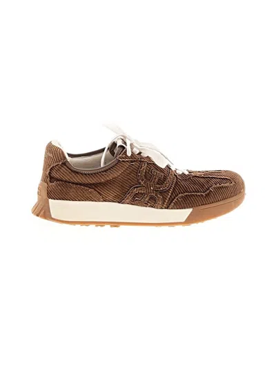 Pre-owned Sam Edelman Sneakers In Brown