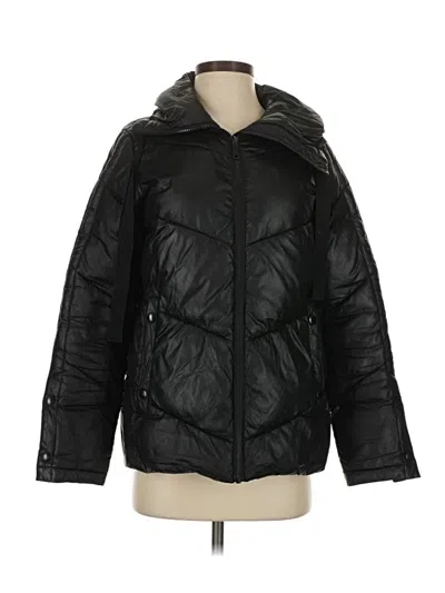 Pre-owned Sam Edelman Snow Jacket In Black