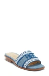 Sam Edelman Stevie Slide Sandal In Blue
