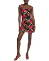 Sam Edelman Strapless Midi Dress In Black