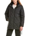 Sam Edelman Stretch Puffer Coat In Black