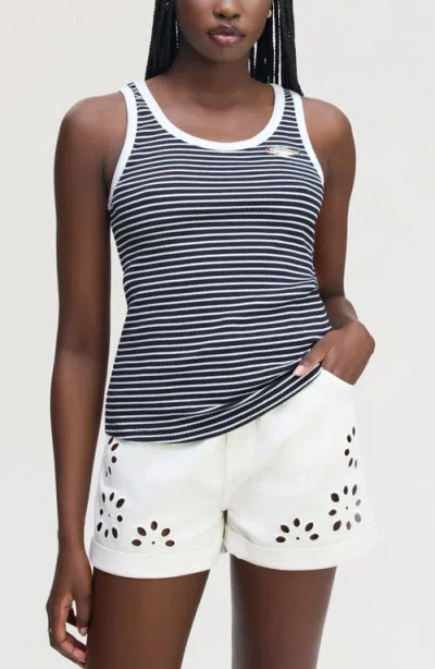 Sam Edelman Stripe Knit Tank In Multi