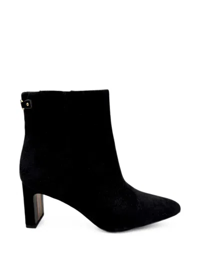Sam Edelman Suede Ankle Boots In Black