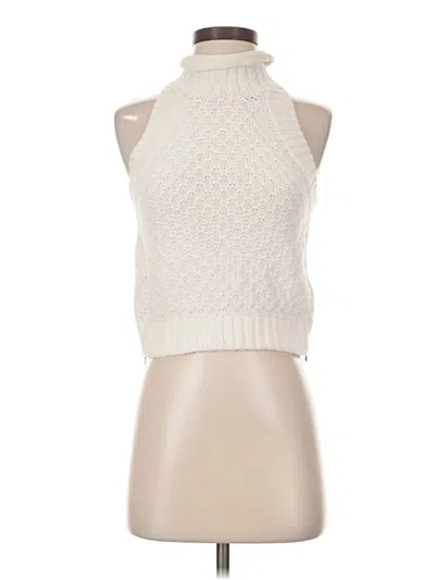Pre-owned Sam Edelman Sweater Vest In Ivory