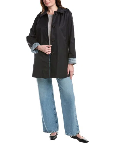 Sam Edelman Swing Coat In Navy