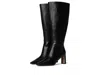 Sam Edelman Sylvia Square-toe Leather Boots In Multi
