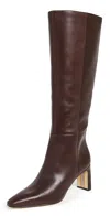 Sam Edelman Sylvia Knee High Boot In Brown