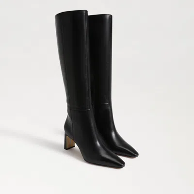 Sam Edelman Sylvia Knee High Boot Black Leather