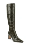 Sam Edelman Sylvia Knee High Boot In Green