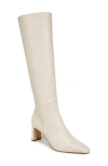 Sam Edelman Sylvia Knee High Boot In Modern Ivory Leather