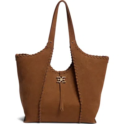 Sam Edelman Sylvia Medium Shoulder Bag In Brown