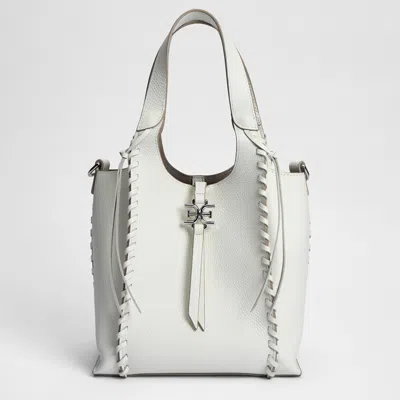 Sam Edelman Sylvia Mini Crossbody Bag White Leather