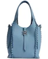 Sam Edelman Sylvia Small Crossbody Tote Bag In Denim Blue