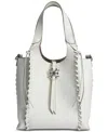 Sam Edelman Sylvia Small Crossbody Tote Bag In Eggshell