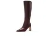 Sam Edelman Sylvia Snip-toe Knee-high Dress Boots In Burgundy