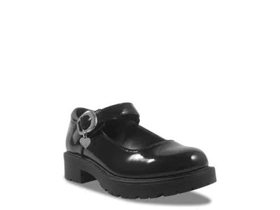 Sam Edelman Taelor Jane Mary Jane Flat Kids' In Black