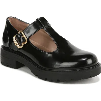 Sam Edelman Kids'  Taelor T-strap Shoe In Black