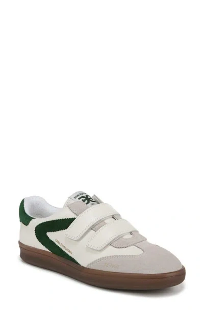 Sam Edelman Talia Sneaker In Optic White/bright Pine