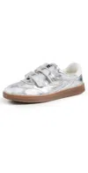 Sam Edelman Talia Sneaker In Silver
