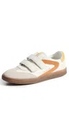 Sam Edelman Talia Sneakers White/yellow/orange In White/yellow/orange
