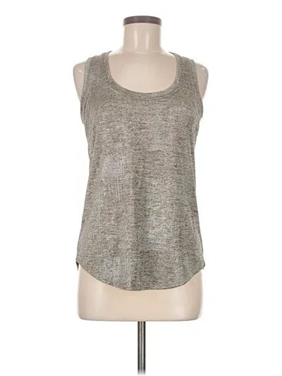 Pre-owned Sam Edelman Tank Top Silver Halter Neckline Tops