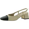 Sam Edelman Tarra Womens Cut-out Square Toe Slingback Heels In Multi