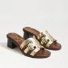 Sam Edelman 60mm Tasha Cut-out Block-heel Mules