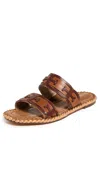 Sam Edelman Tatum Sandal In Bourbon/cognac