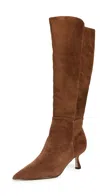 Sam Edelman Taylin Boots Dark Terra Toffee In Brown