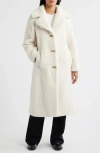 Sam Edelman Teddy Toggle Coat In White