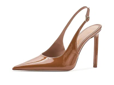 Sam Edelman Tegan High Women's Heels Dalia Tan: 10.5 M, Leather In Brown