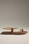 Sam Edelman Tenly Toe-ring Sandals In Brown