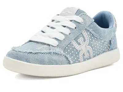 Sam Edelman Tenny Josi (little Kid/big Kid) Girl's Shoes Denim: 3 Little Kid M In Blue