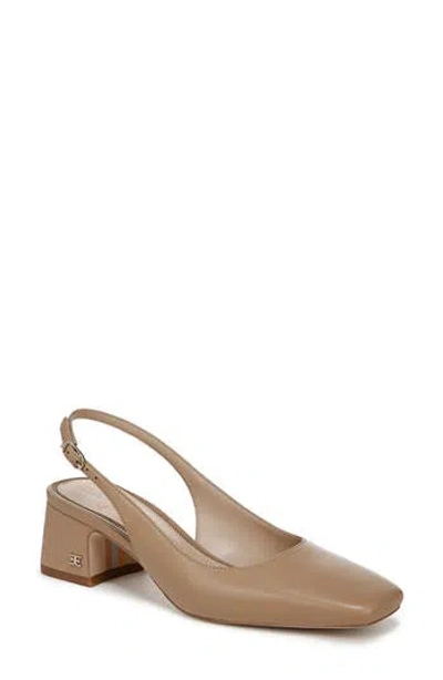Sam Edelman Terra Slingback Pump In Soft Beige