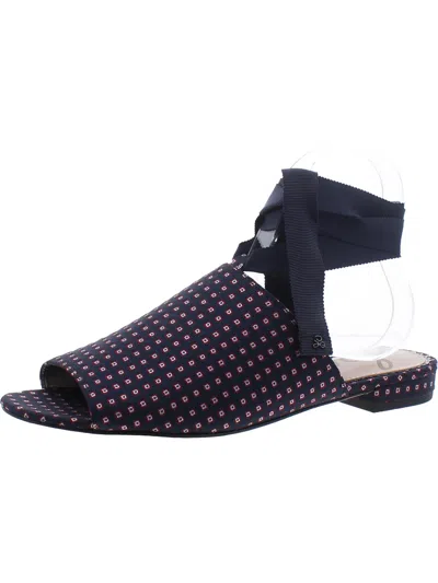 Sam Edelman Theodora Womens Open Toe Ankle Strap In Black
