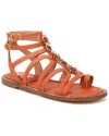 Sam Edelman Tianna Gladiator Sandal Terra Orange Weave