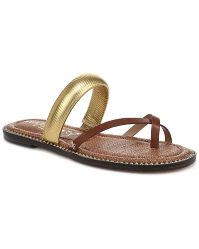 Sam Edelman Tillie Leather Slide In Brown