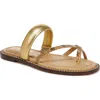 Sam Edelman Tillie Slide Sandal In Gold