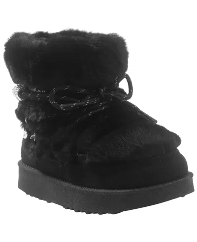 Sam Edelman Babies' Toddler Girls' Nevi Faux Fur Winter Boots In Black