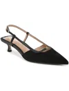 Sam Edelman Toni Slingback Pointed Toe Kitten Heel Pump In Black