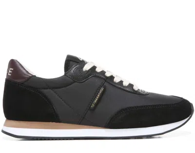 Sam Edelman Tori Lace-up Trainers In Black