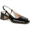Sam Edelman Tracie Slingback Heel Black In Black