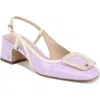 Sam Edelman Woman Pumps Lilac Size 7 Textile Fibers In Orchid Blossom/porcelain