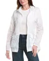 Sam Edelman Transparent Anorak In White