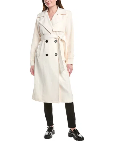Sam Edelman Trench Coat In White