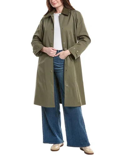 Sam Edelman Trench Coat In Green