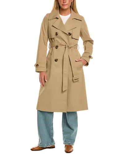 Sam Edelman Trench Coat In Neutral