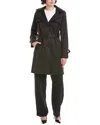 Sam Edelman Trench Coat In Black