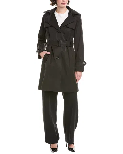 Sam Edelman Trench Coat In Black